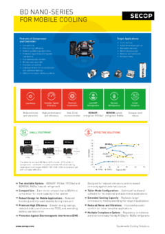 BD Nano-Series for Mobile Cooling