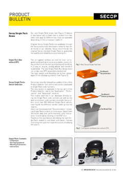 Secop Single Pack Boxes