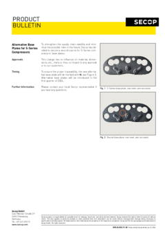 Alternative Base Plates for S-Series Compressors