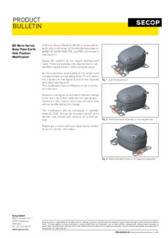 BD Micro Series Base Plate Earth Hole Position Modification