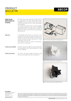 Cable Clamp Optimization for K-Series