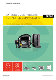NLV-CN 压缩机 – 105N4866 (100-240 V, 50/60 Hz) XT控制器